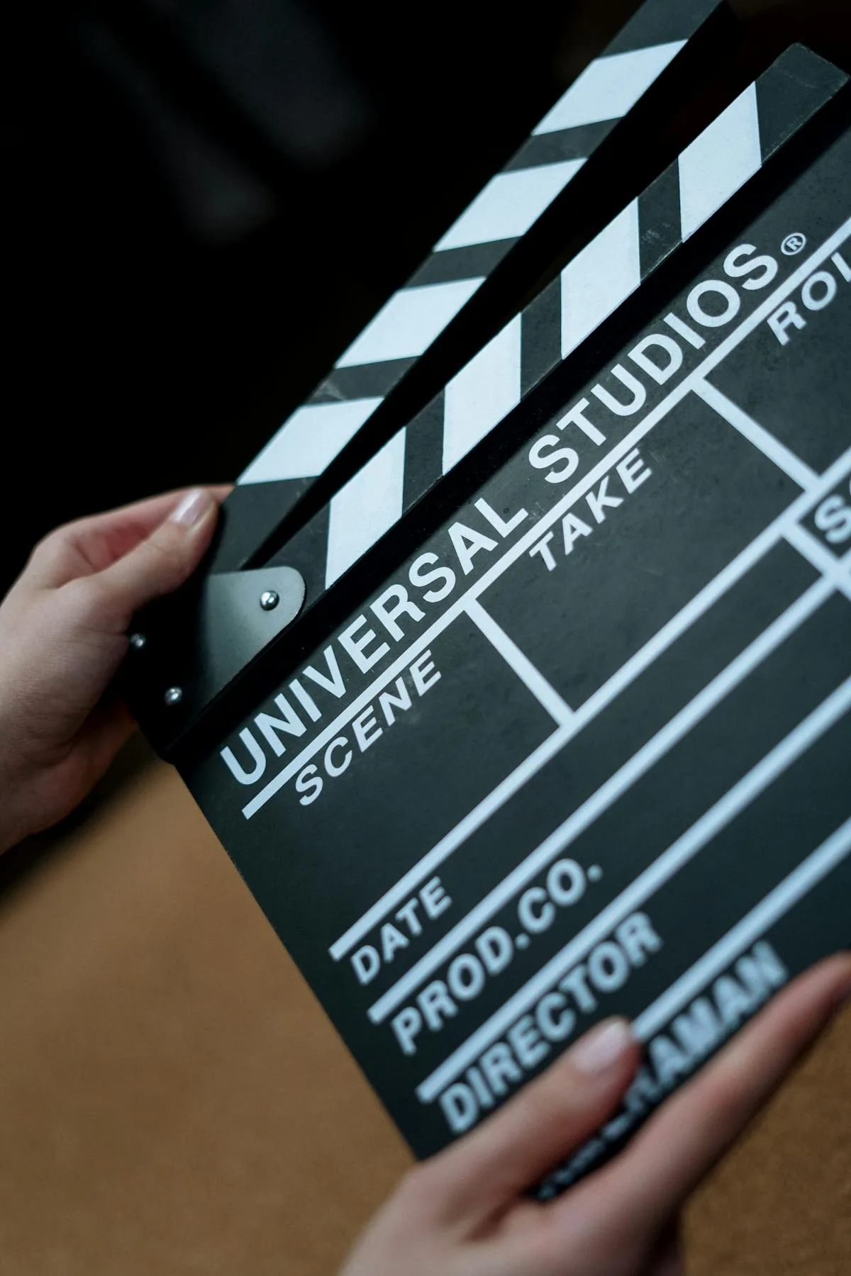 Video editing timeline on a screen