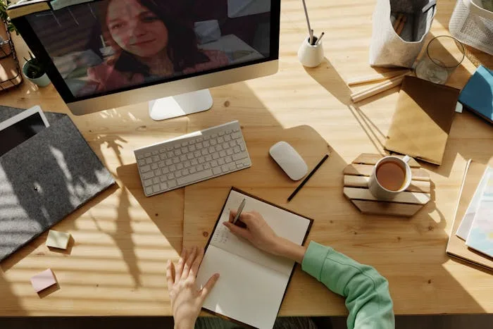 Developer focused on a laptop